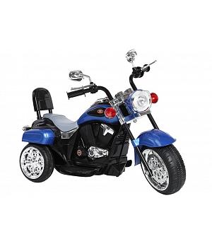 Moto Eléctrica Infantil Harley Little 12v, Color Azul - LE5708
